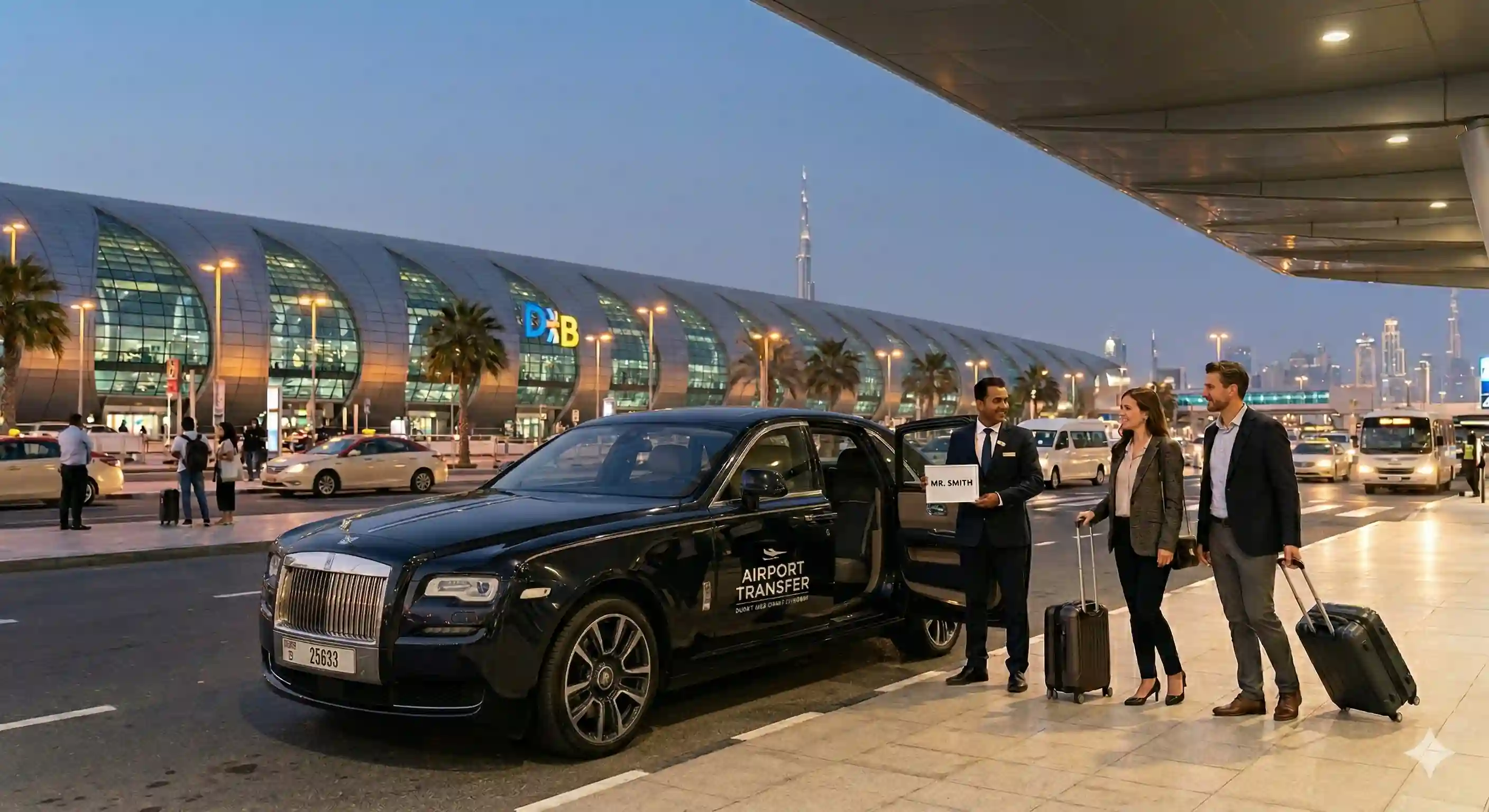 Luxury airport transfer Dubai