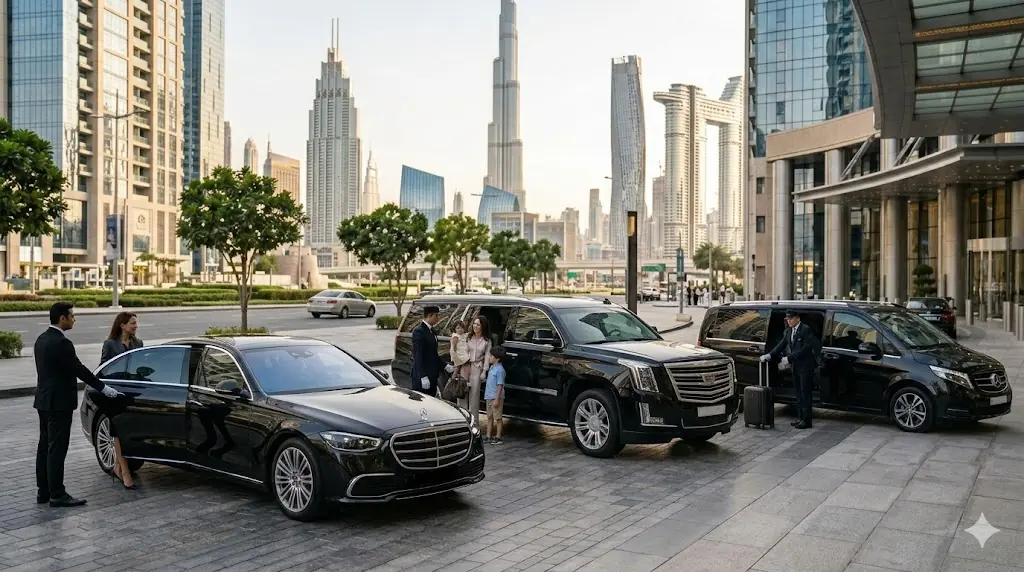 Luxury chauffeur services Dubai — Privilege Limo