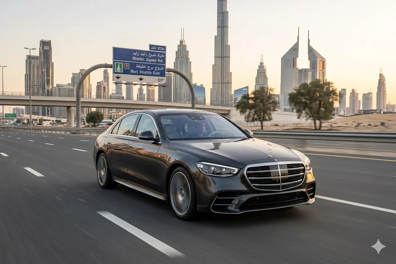 First Class chauffeur Dubai