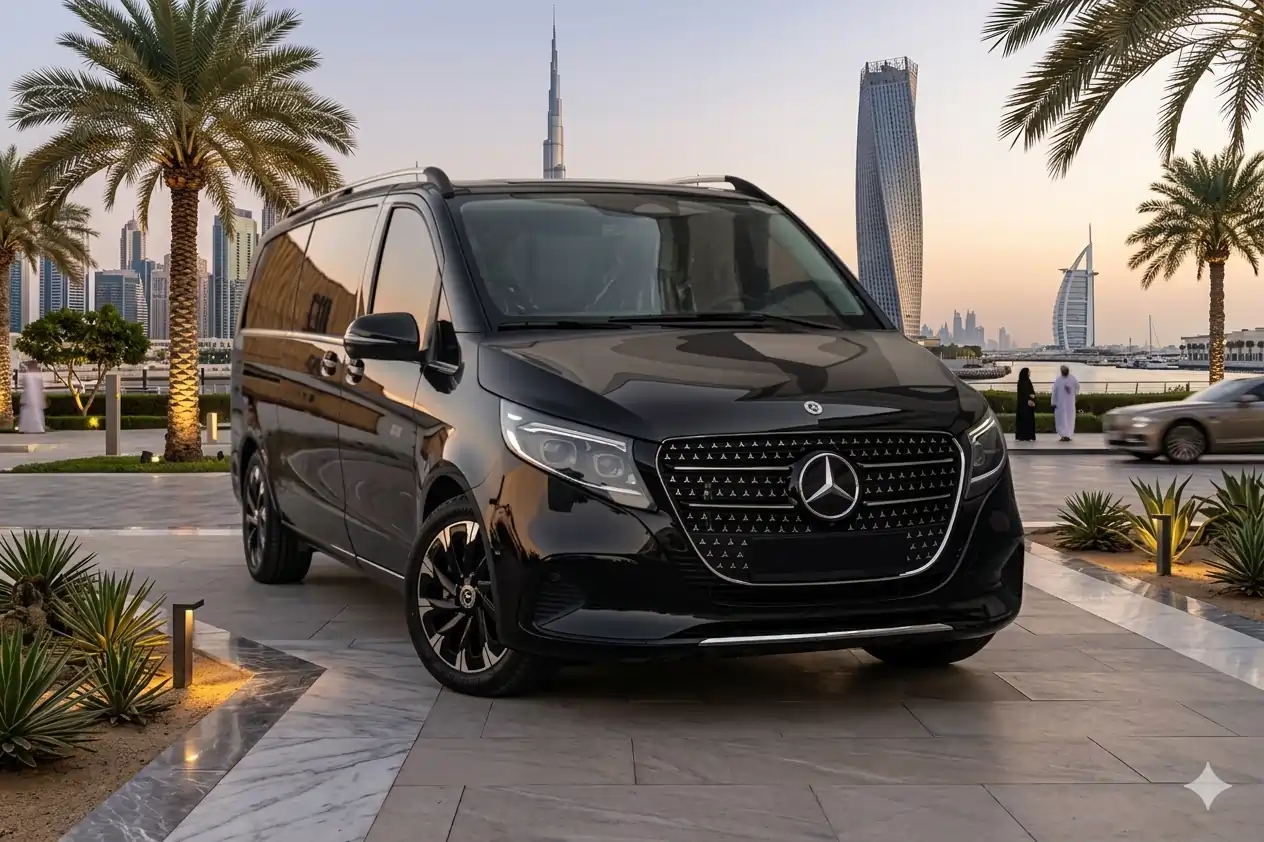 Business Van chauffeur Dubai
