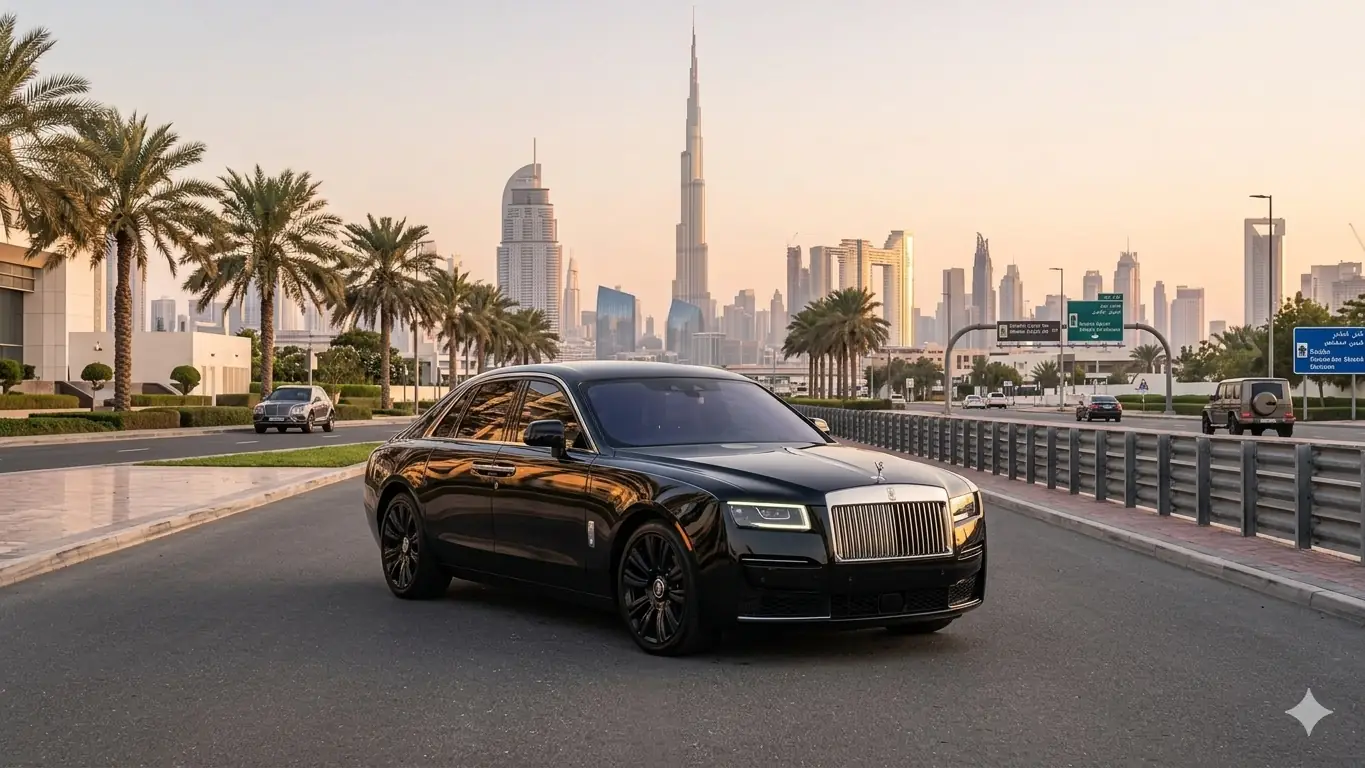 Rolls-Royce chauffeur Dubai